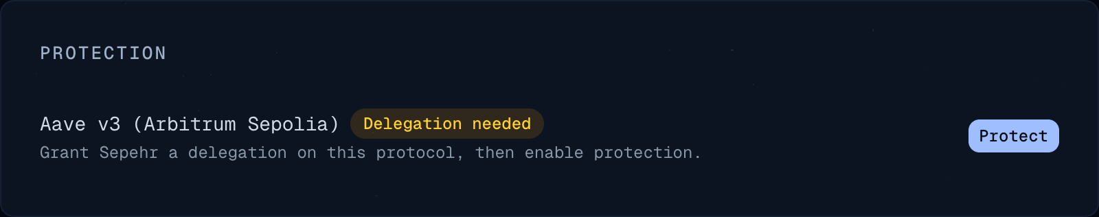 The first step of Protect: the rescue rule.